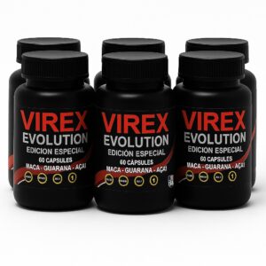 Virex Evolution, 6 frascos, testosterona